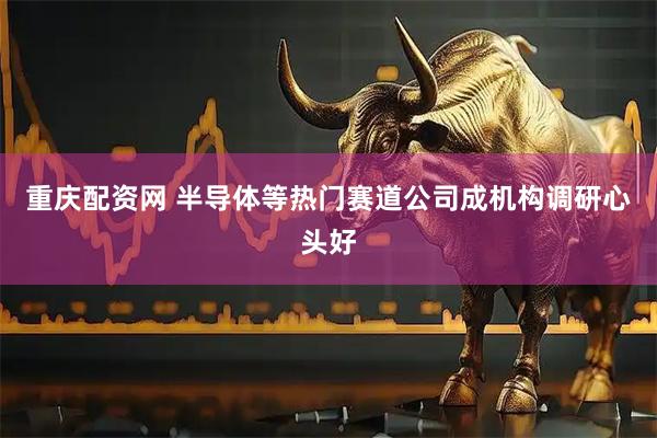重庆配资网 半导体等热门赛道公司成机构调研心头好