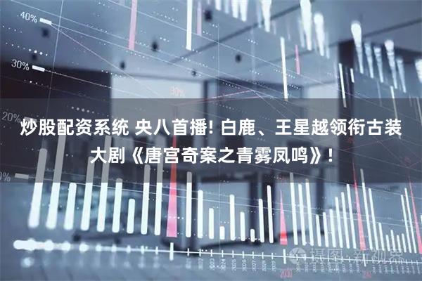 炒股配资系统 央八首播! 白鹿、王星越领衔古装大剧《唐宫奇案之青雾凤鸣》!
