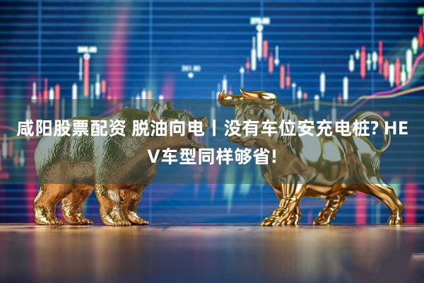 咸阳股票配资 脱油向电丨没有车位安充电桩? HEV车型同样够省!